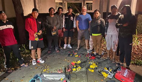 Construction crew has $5K worth of stolen tools returned after Pleasanton police bust